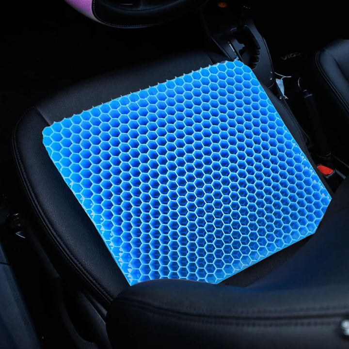 Ergonomisk Gel Sædepude med Kølende Betræk