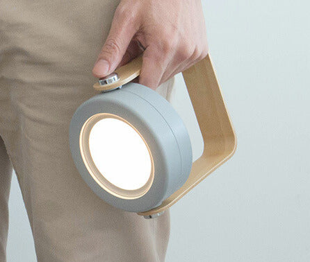Foldbar Bærbar LED Bordlampe med Touchkontakt og 360° Rotation