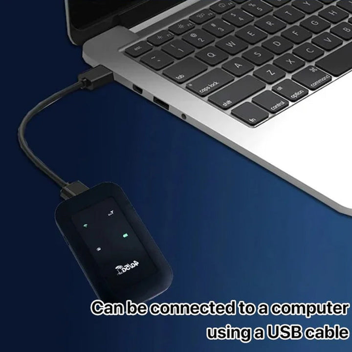 Bærbar 4G WiFi Hotspot med Hurtig Internetadgang