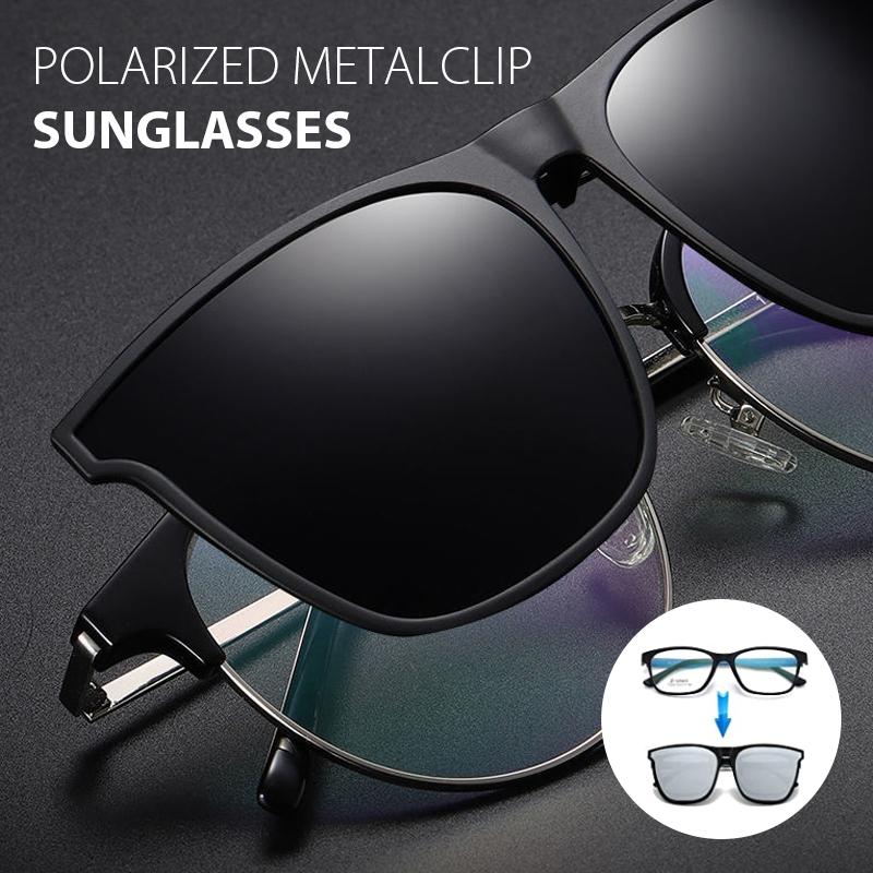 Polariserede Clip-On Solbriller med UV400 Beskyttelse