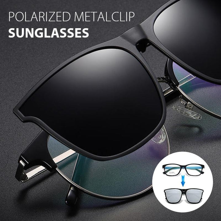 Polariserede Clip-On Solbriller med UV400 Beskyttelse