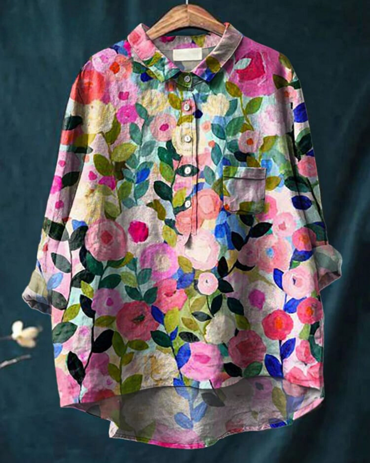 Monette™ | Blomstret Bluse