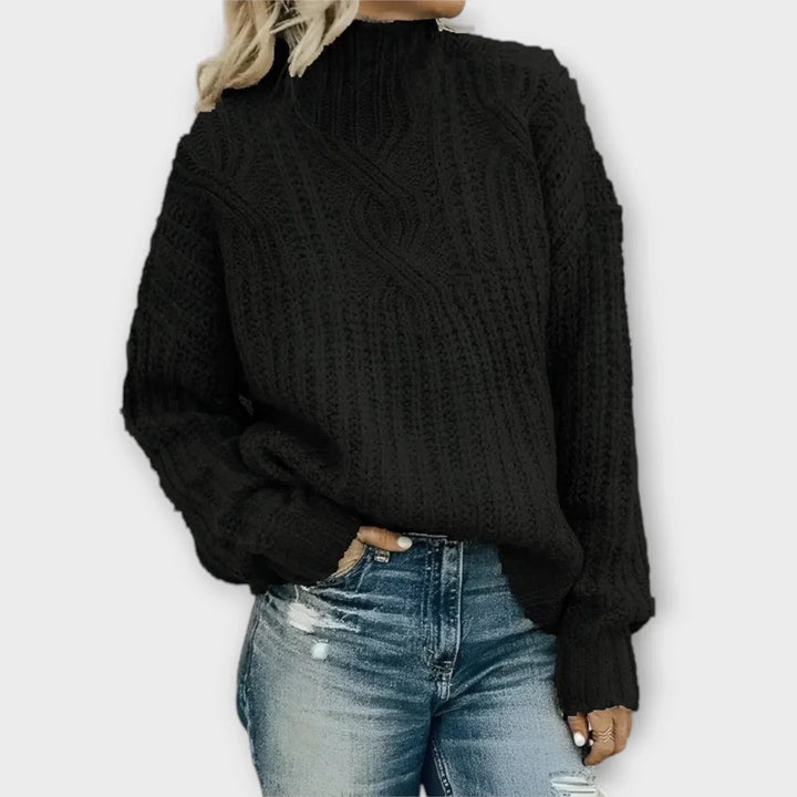 Liv™ | Moderne Højhalset Sweatshirt