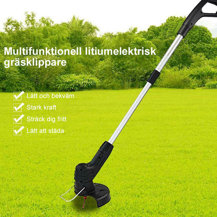Justerbar Letvægts Plæne Trimmer med Kompakt Design