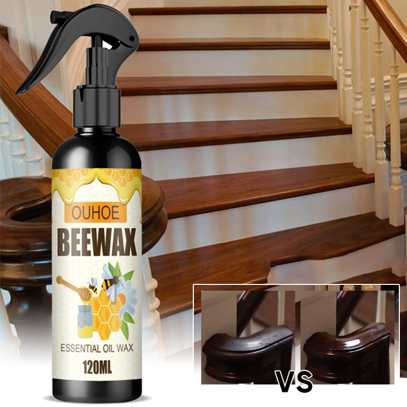Naturlig Bivoks Møbelpleje Spray til Træ 120 ml