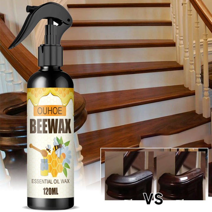 Naturlig Bivoks Møbelpleje Spray til Træ 120 ml