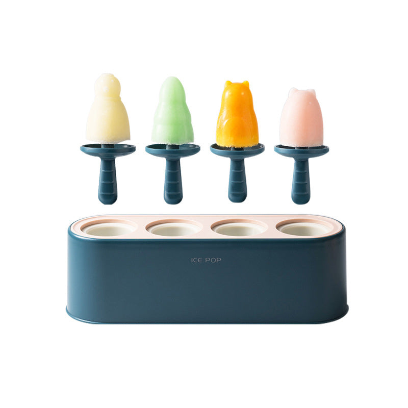 Silikone Popsicle Form Sæt med Fangbakke