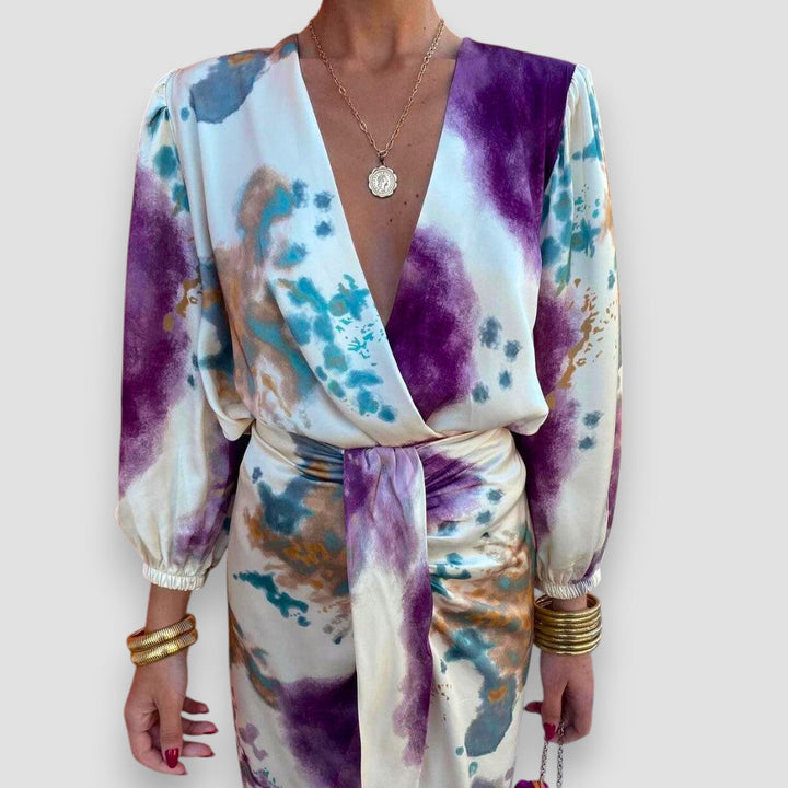 Patricia™ | Elegant Bluse & Skørt Sæt