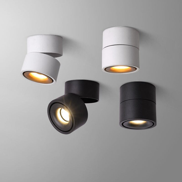 Justerbar LED Loftspot i Aluminium med Varm Hvidt Lys - 7W, 12W, 15W