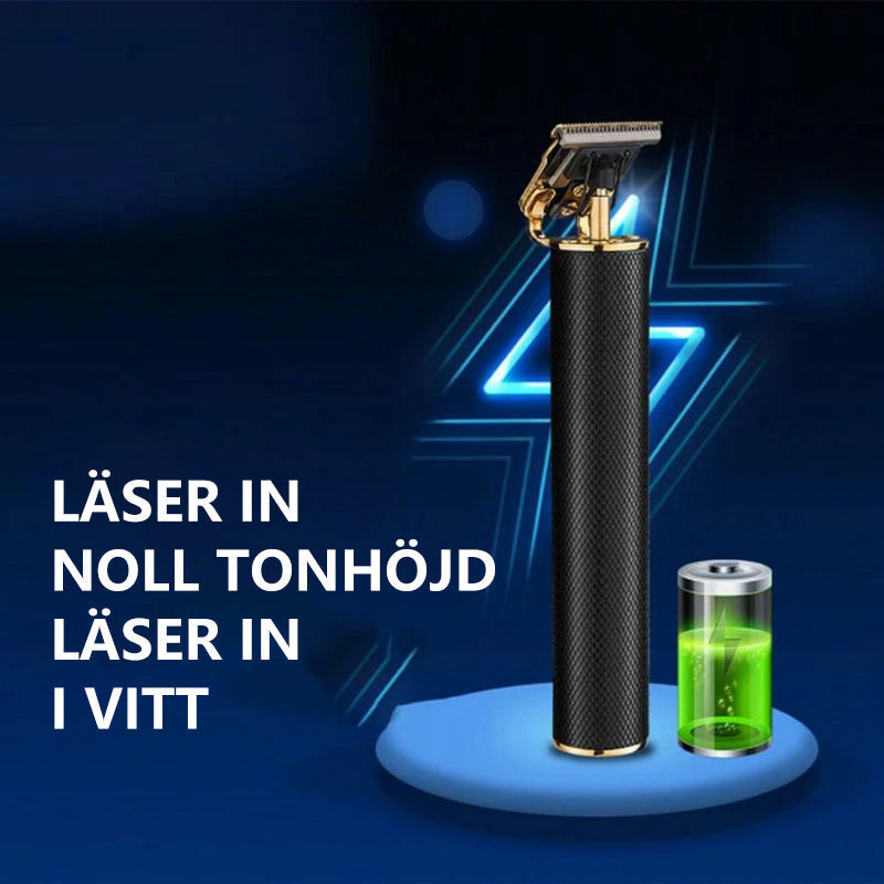Trådløs Genopladelig Hårklipper med T-Blade til Præcise Klip