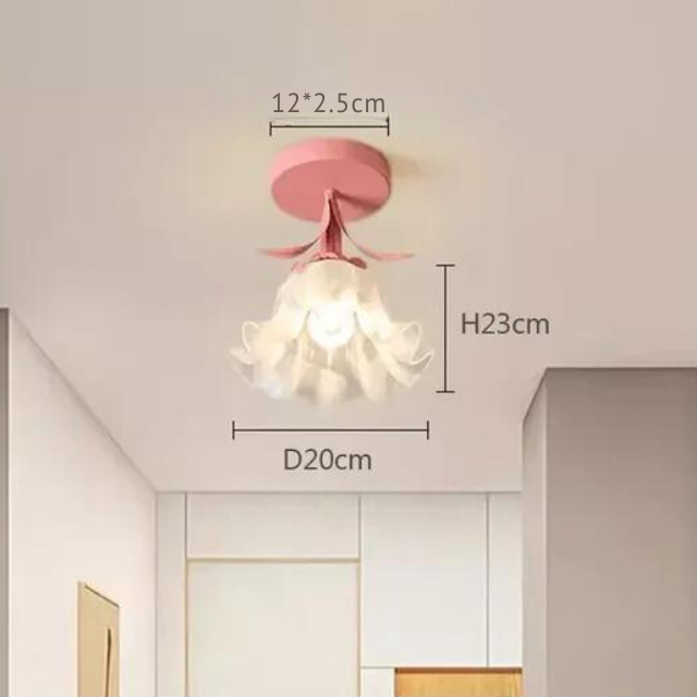 Elegant Akryl Loftlampe med Minimalistisk Design