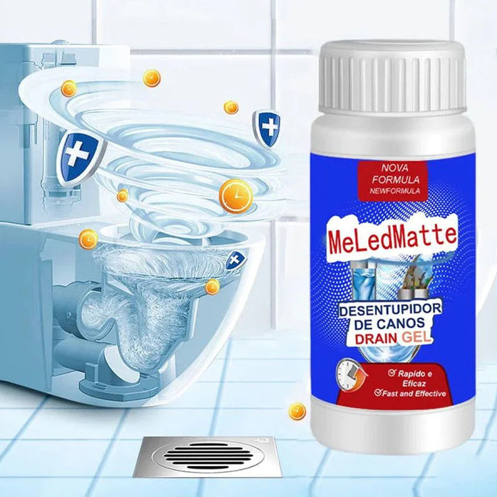 Kraftfuld Toiletdeodorant og Afløbsrenser 100 mL