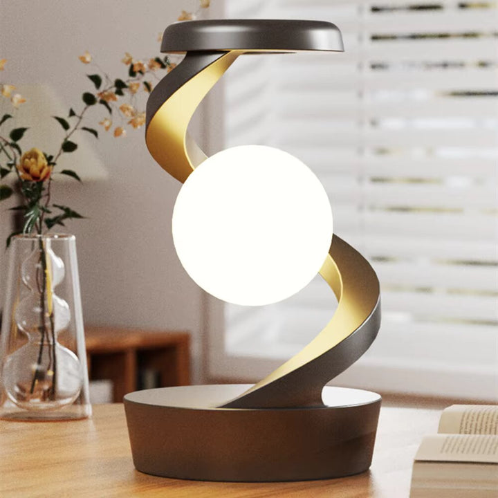 Moderne Roterende Bordlampe med Trådløs Oplader