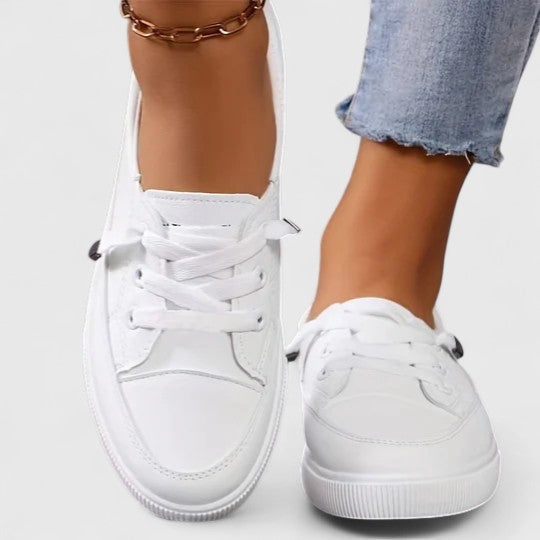 Julia | Damernes Forårs Klassiske Snørresneakers