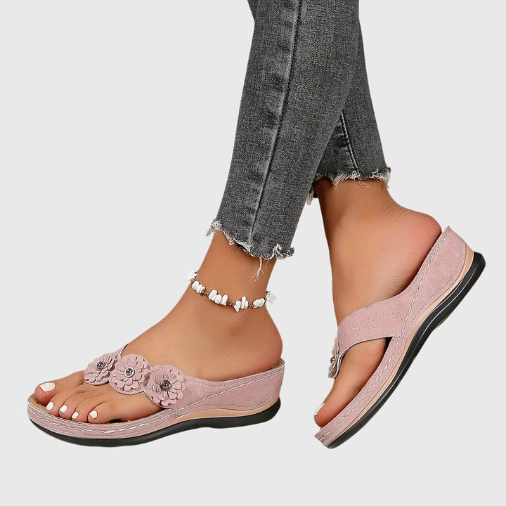 Nicole | Dame Trendy Casual Slip-On Sandaler