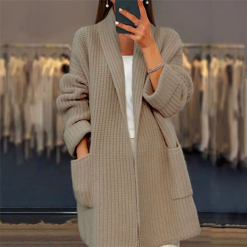 Winnie™ | Strikket Sweater med Lommer