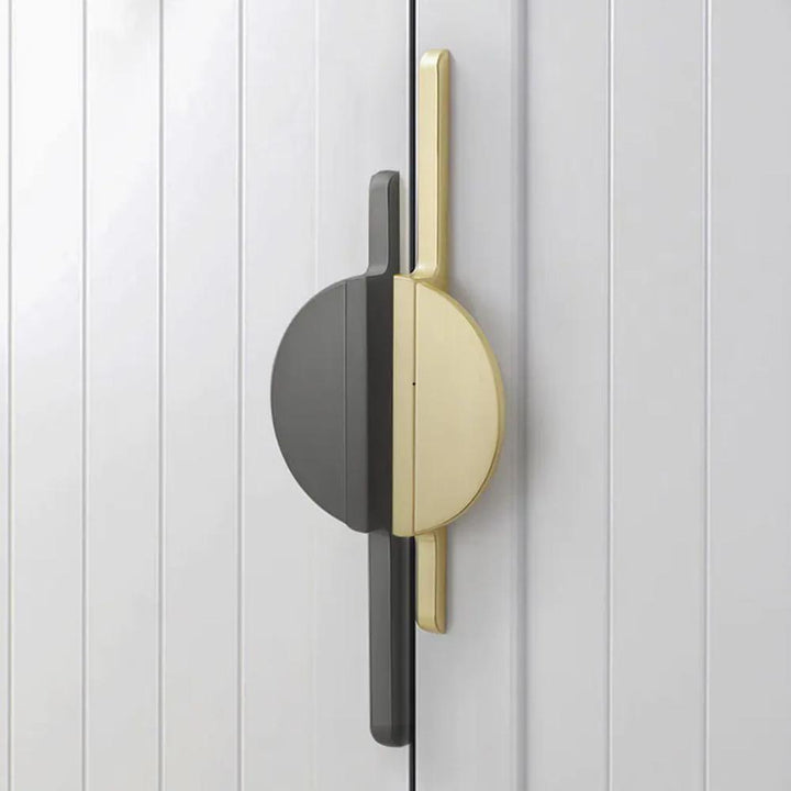 Halvmåne Skabshåndtag i Zinklegering - Moderne Design