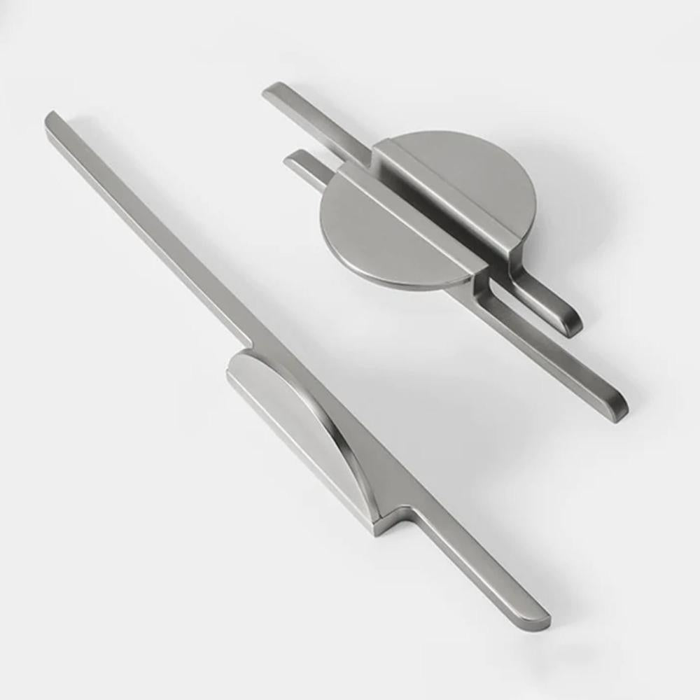 Halvmåne Skabshåndtag i Zinklegering - Moderne Design
