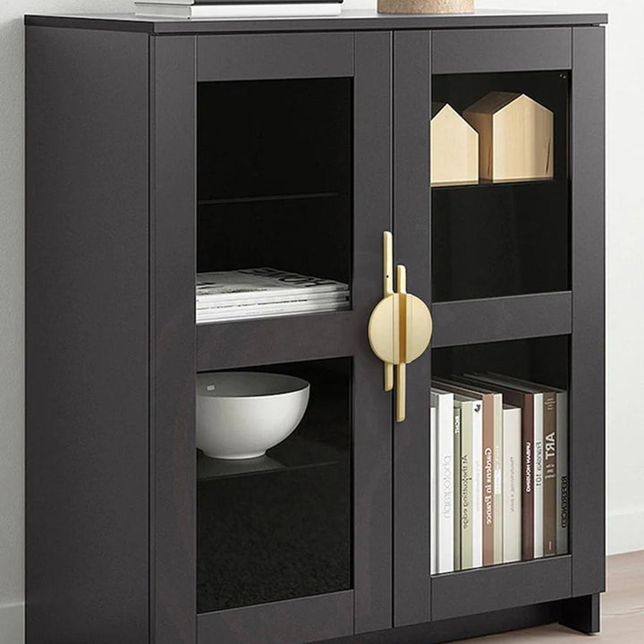 Halvmåne Skabshåndtag i Zinklegering - Moderne Design