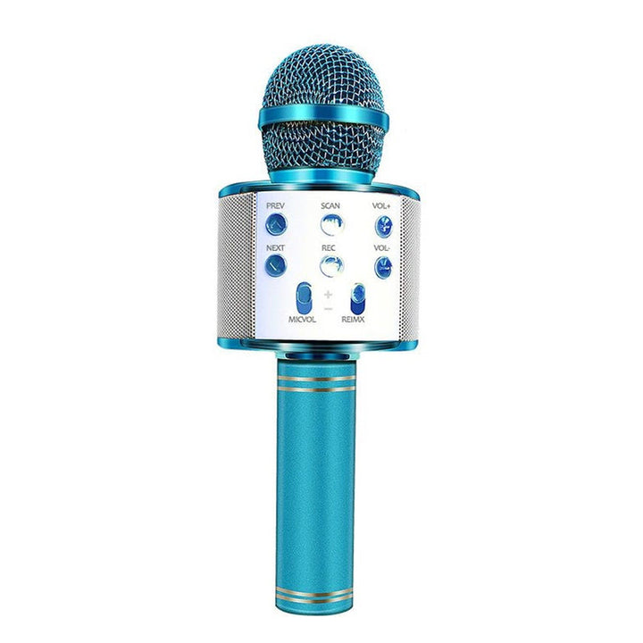 Genopladelig Bluetooth Karaoke Mikrofon med Indbygget Højttaler og Støjreduktion