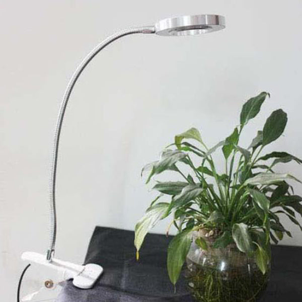 Industriel Clip-On LED Skrivebordslampe i Metal