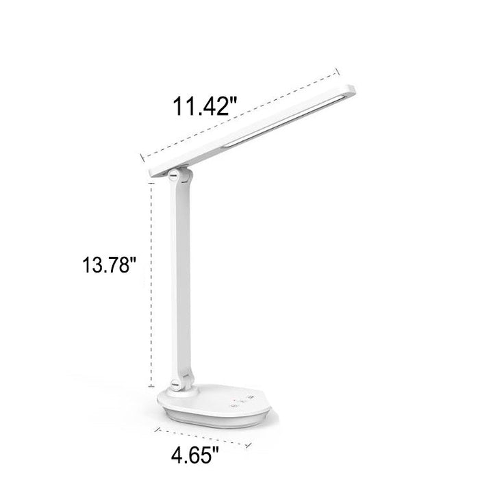 Foldbar Genopladelig LED Skrivebordslampe - Øjenpleje Design