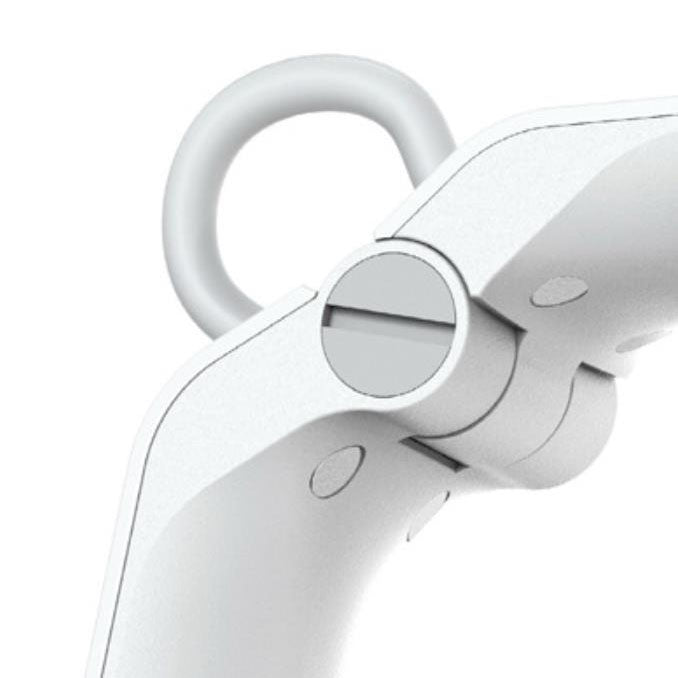 USB Opladelig Foldbar LED Skrivebordslampe i Hvid