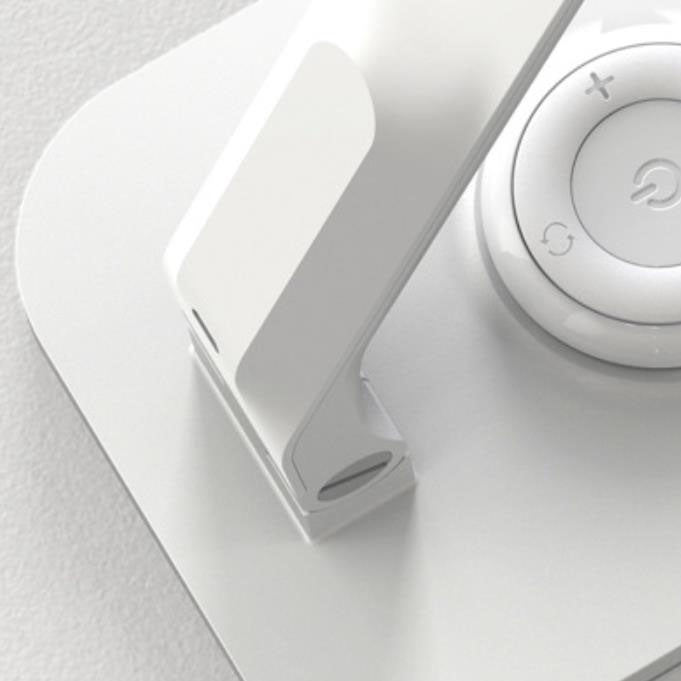 USB Opladelig Foldbar LED Skrivebordslampe i Hvid