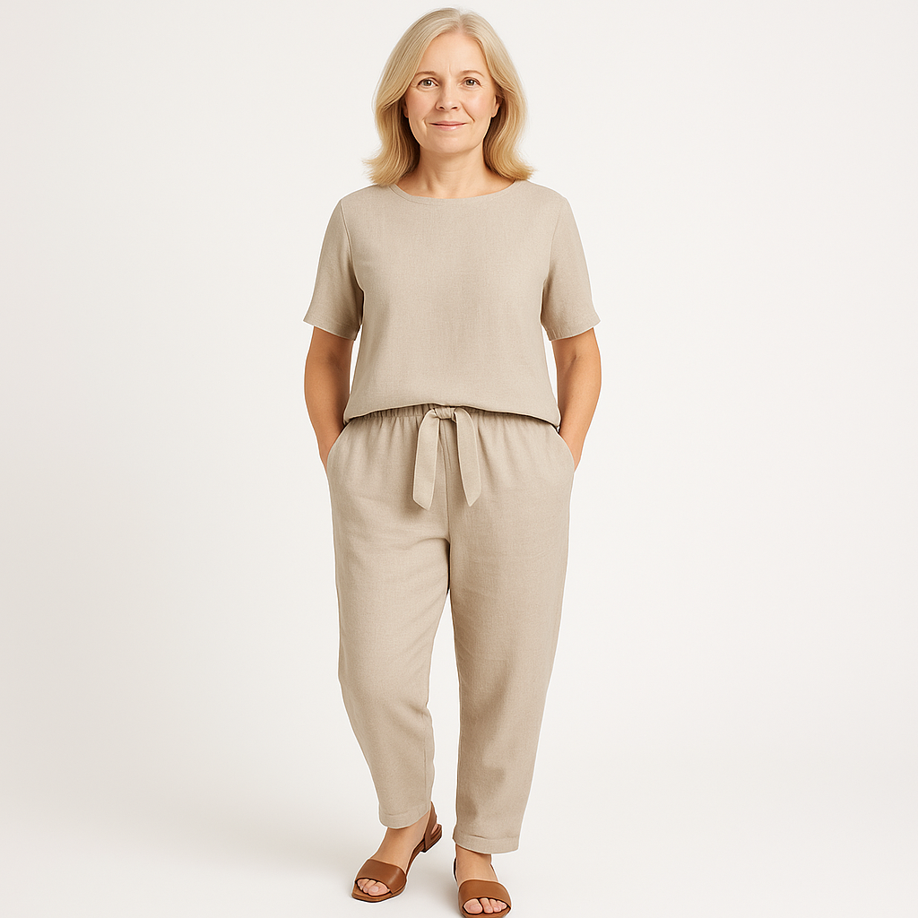 Marilyn™ | Elegant Kvinders Sommer 2-Delt Sæt