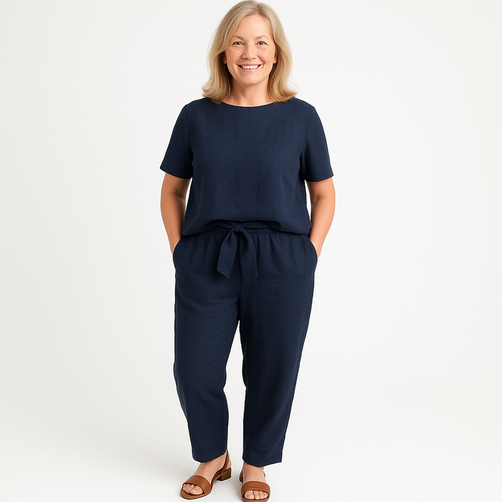 Marilyn™ | Elegant Kvinders Sommer 2-Delt Sæt
