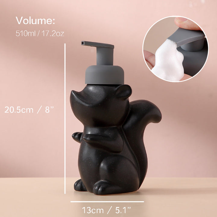 Keramisk Sæbe Dispenser med Egerndesign, 510 ml