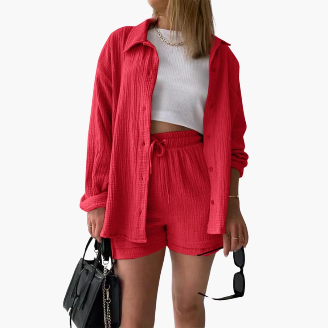 Rosa™ | Chic og Casual To-Delt Sæt