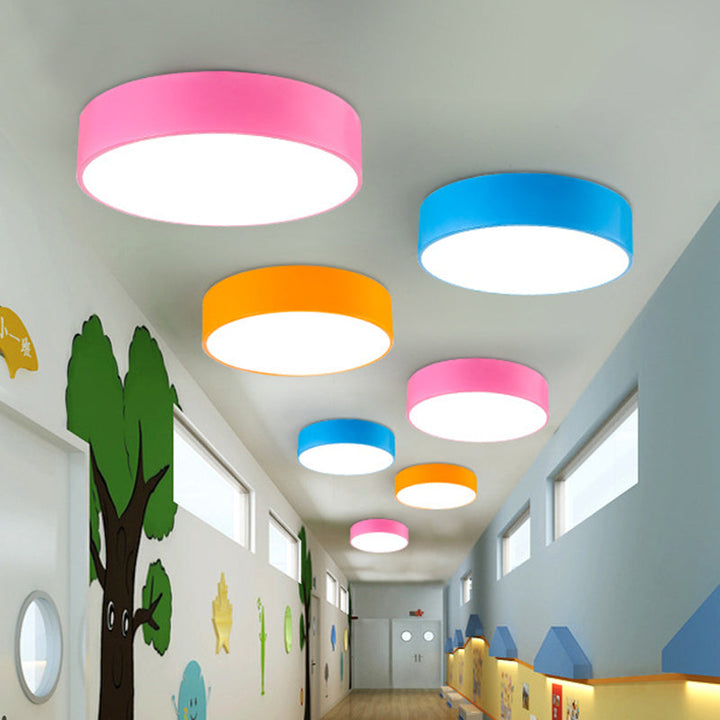 Farverig Akryl LED Loftlampe til Børneværelse med Fjernbetjening