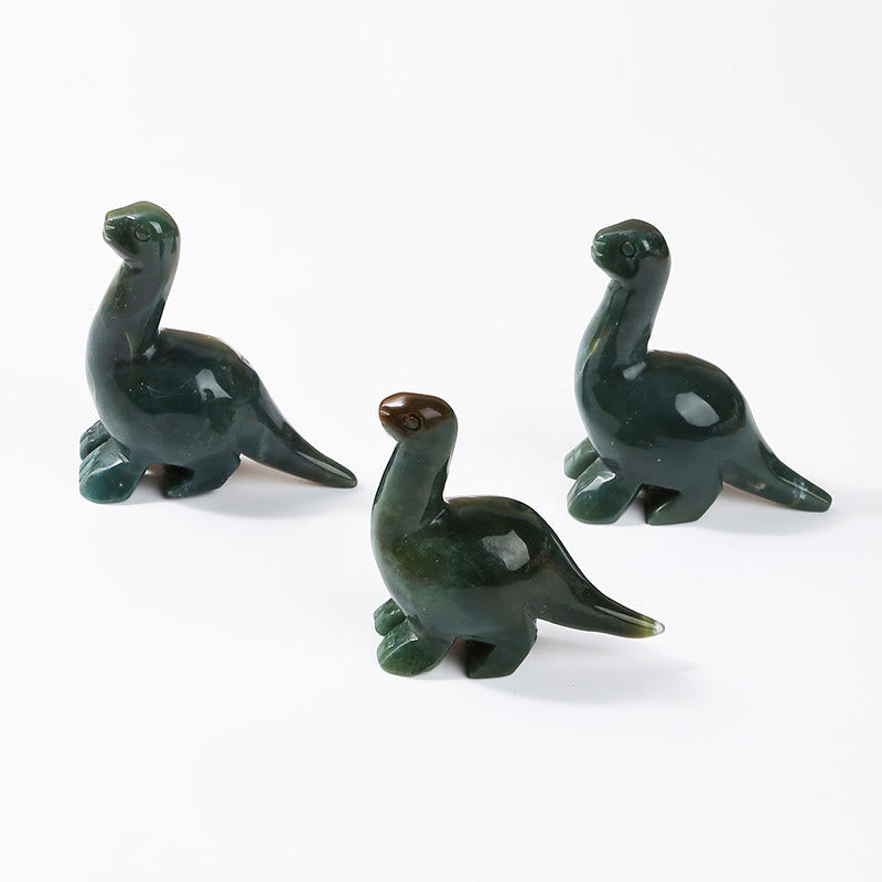 Naturlig Krystal Dinosaur Figurine 2,5 Tommer