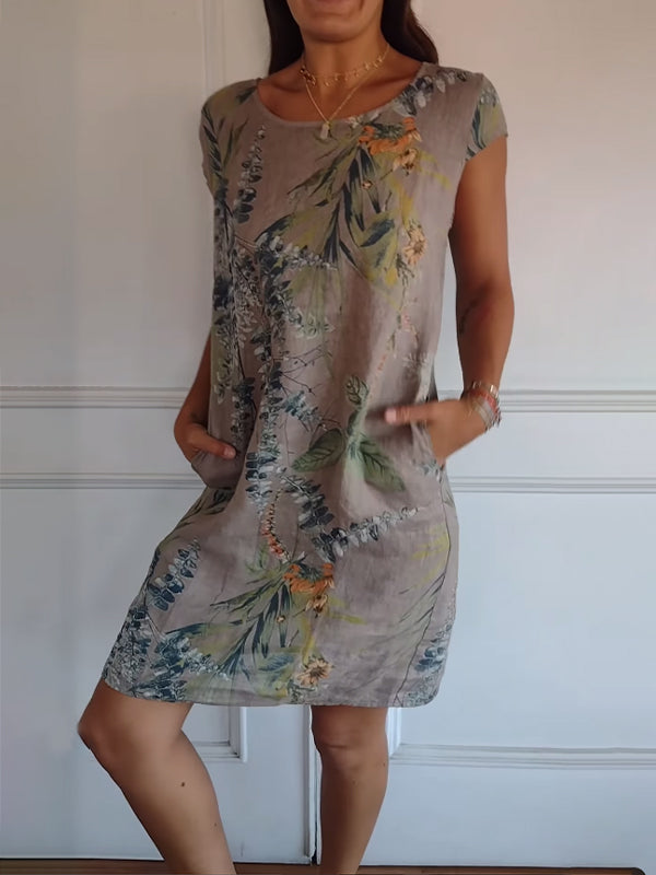Marilyn™ | Komfortabel Kjole med Rund Hals