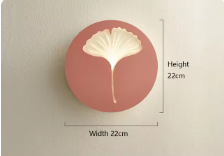 Minimalistisk LED Væglampe i Aluminium og Akryl