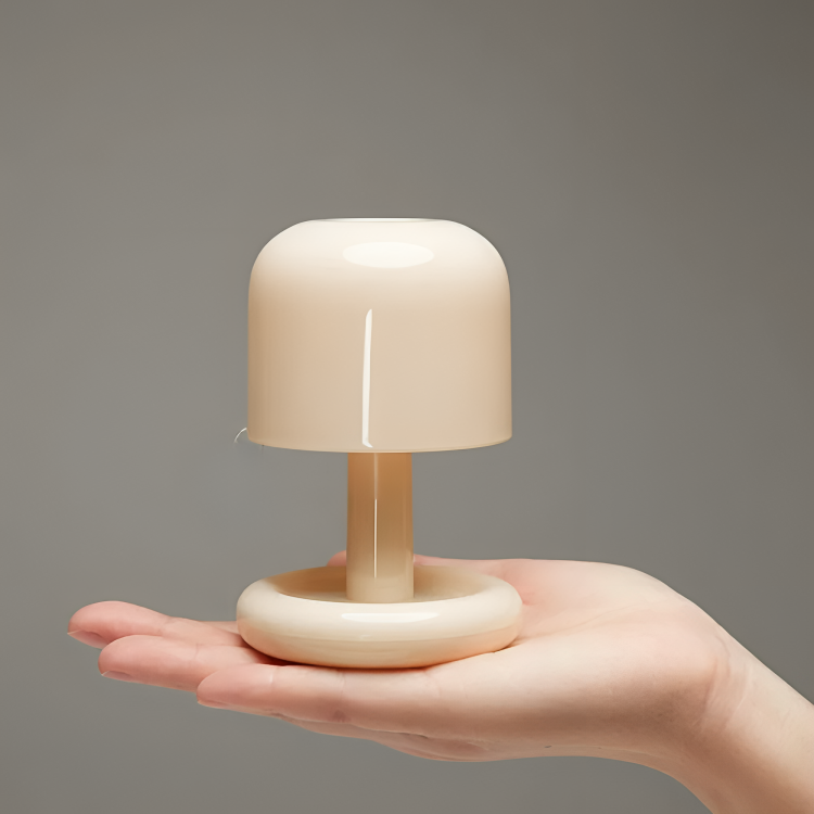 USB Genopladelig Bærbar Bordlampe med Blødt Varmt Lys