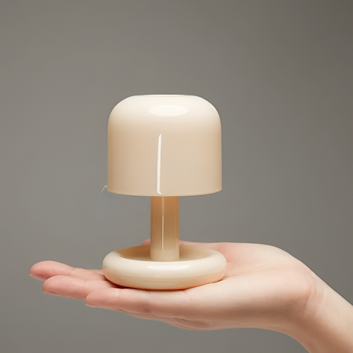 USB Genopladelig Bærbar Bordlampe med Blødt Varmt Lys