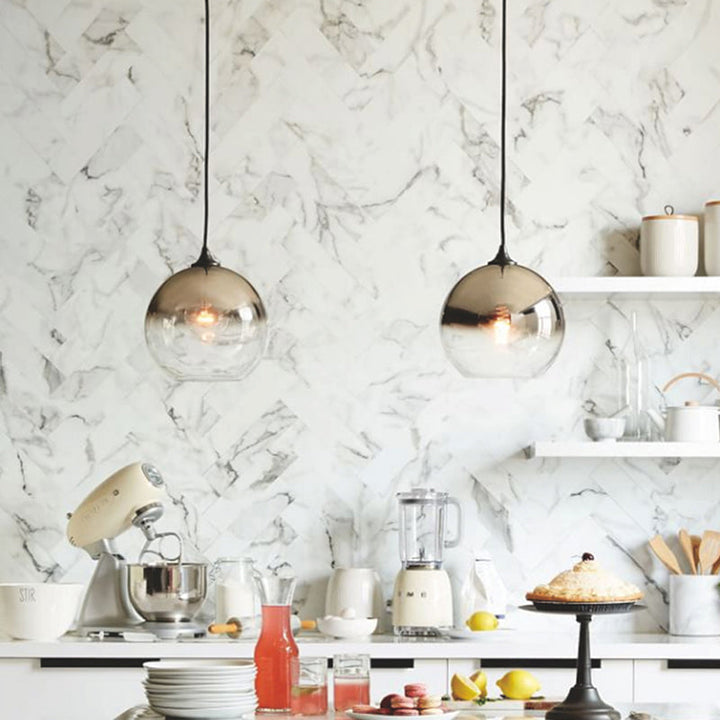 Justerbar Spherical Pendel Lampe med Moderne Design