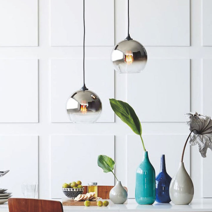 Justerbar Spherical Pendel Lampe med Moderne Design