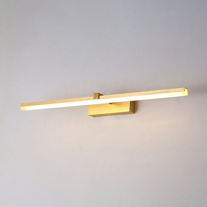 Guld LED Badeværelseslampe med Moderne Design