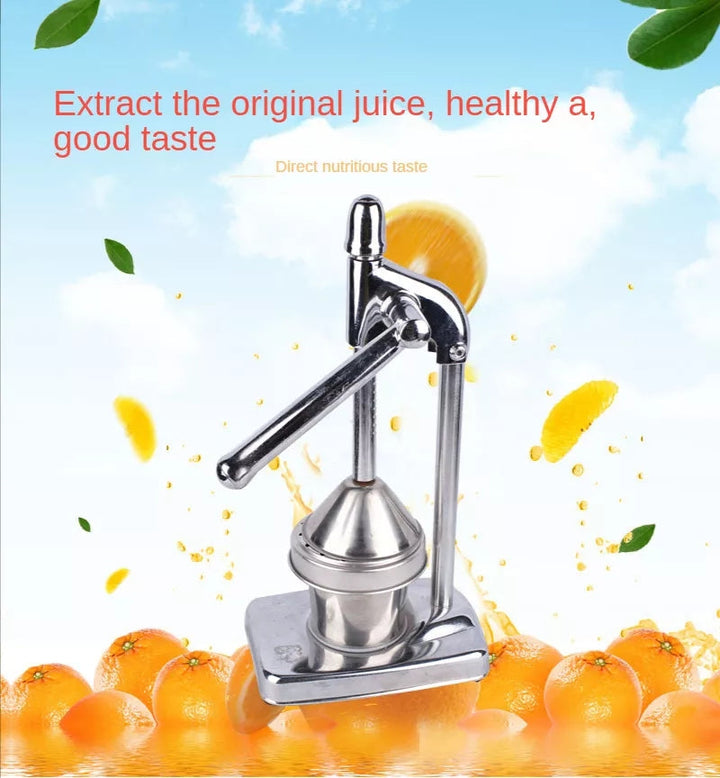 Manuel Saftpresser i Rustfrit Stål til Frugtjuice