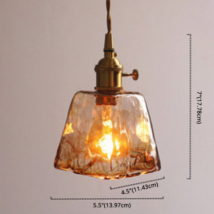 Sort Oval Loftlampe med Krystalprismaer i Industriel Stil