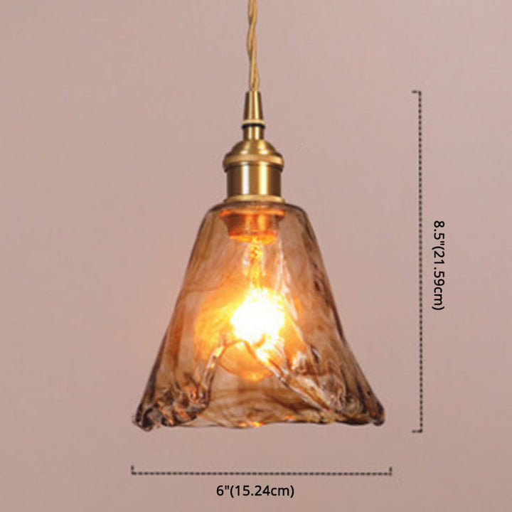 Sort Oval Loftlampe med Krystalprismaer i Industriel Stil