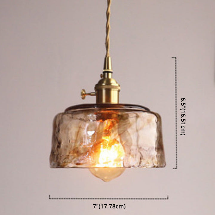 Sort Oval Loftlampe med Krystalprismaer i Industriel Stil