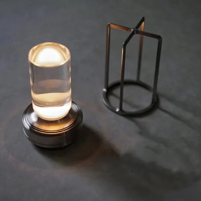 Trådløs Dæmpbar Aluminium Bordlampe med Touch-Funktion