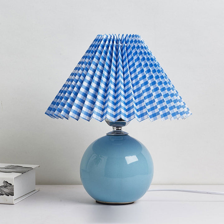 Moderne Keramisk Bordlampe i Flere Farver