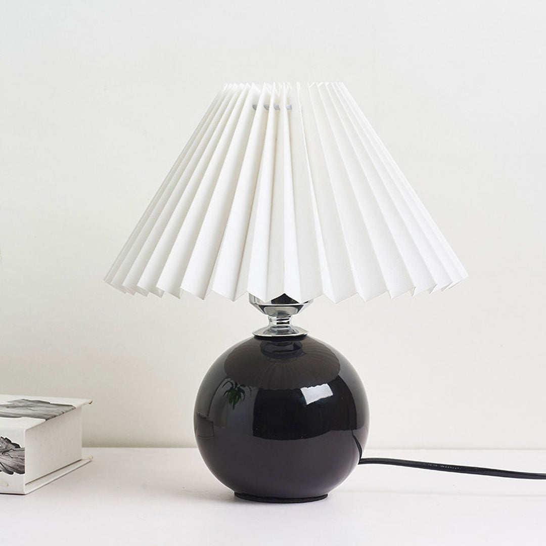 Moderne Keramisk Bordlampe i Flere Farver