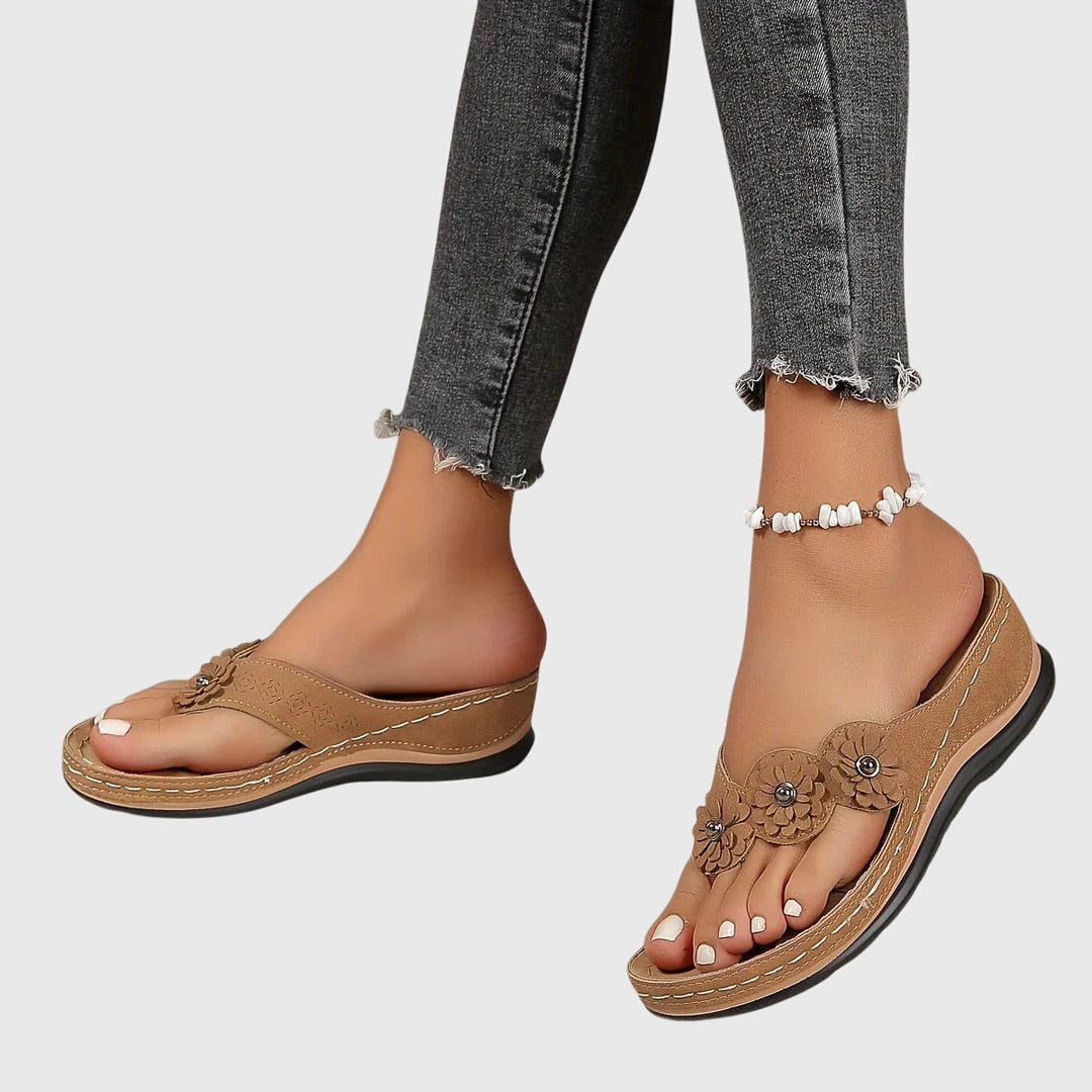 Nicole | Dame Trendy Casual Slip-On Sandaler