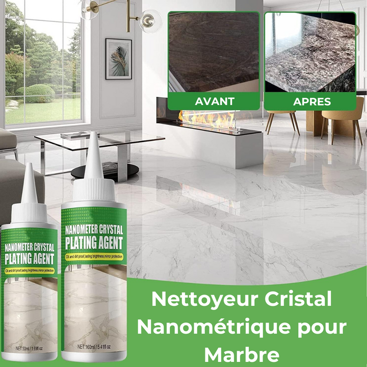 Nano-Krystal Stenrenser med Pletbeskyttelse til Marmor og Granit